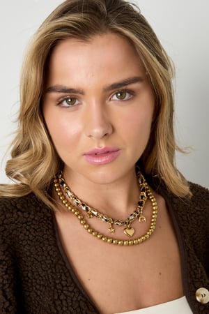 Edelstahl Anhänger Halsketten Stern Casual Täglich Einfache Serie Damenschmuck h5 Bild2